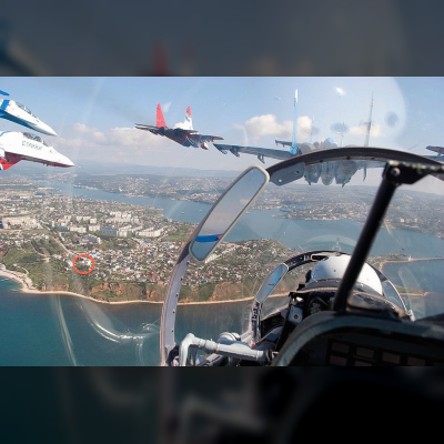 вид на гостиницу с высоты птичьего полета